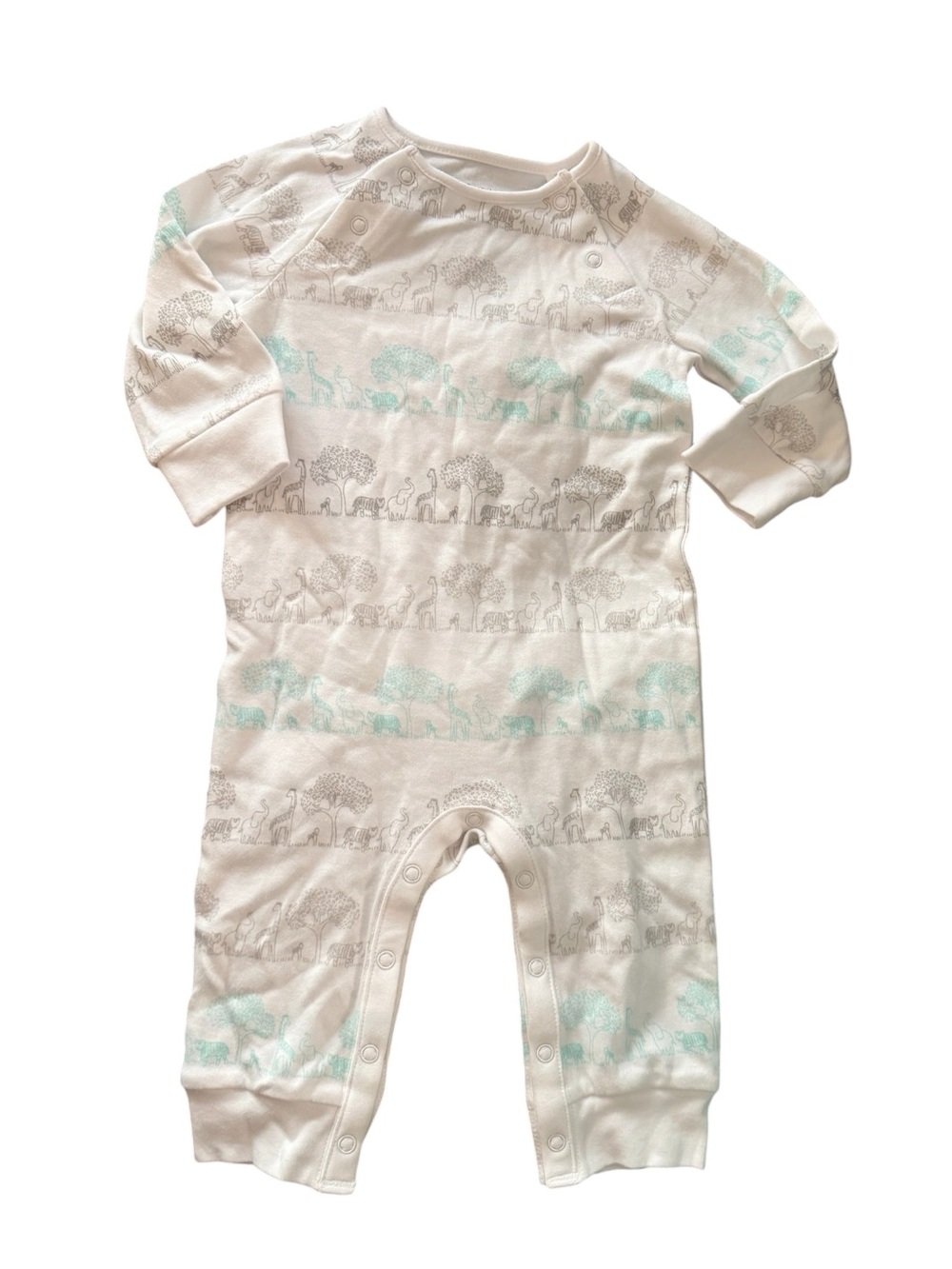 Safari Print One-Piece for Babies